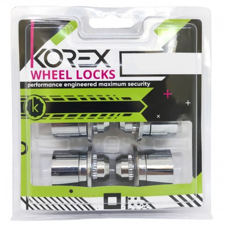 Korex | Гайки секретные М12x1.5x33 Прессшайба Вращающееся кольцо Ключ 19-21 (Citroen, Kia, Lexus, Mitsubishi, Peugeot, Toyota)