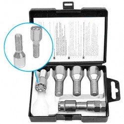FARAD MICROLOCK | Болты секретки М12х1.5х30 Конус для узких отверстий в дисках Внутренний ключ 17-19