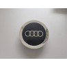 Колпачки на диски Audi (146/58) Хром с черной наклейкой
