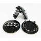 Колпачки на диски Audi A4, A5, A6, A8, S4, S5, S6, RS, TT (60/58) 4B0601170 Черные
