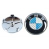 Колпачки на диски BMW (68/65) Белый/Синий