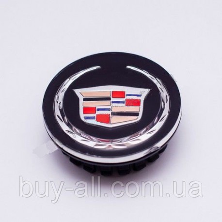 Колпачки на диски Cadillac (67/55) Черные