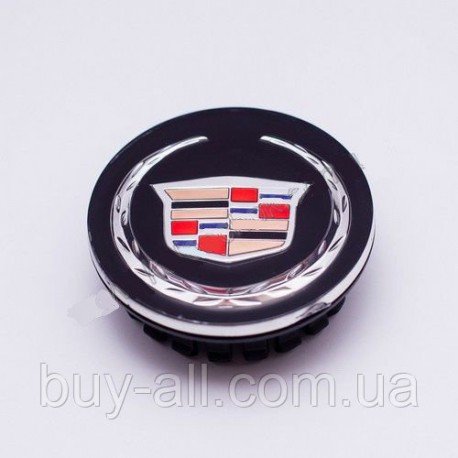 Колпачки на диски Cadillac (67/55) Черные