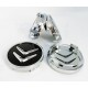 Колпачки на диски Citroen (60/57) Черные 9670585977