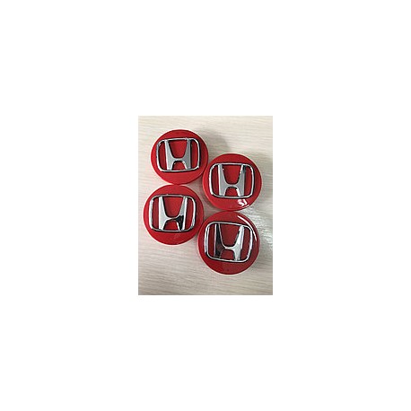 Колпачки на диски Honda (69/64) Красные