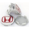 Колпачки на диски Honda (69/64) Красные 44732-S9A-A0061