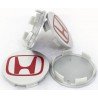 Колпачки на диски Honda (69/64) Красные 44732-S9A-A0061