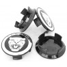 Колпачки на диски Jaguar (59/50) Черные 9W9M-1A096-AC4