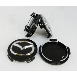 Колпачки на диски Mazda 3, 5, 6, MPV, CX-7, CX-9 (57/57) Черные 2477
