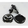 Колпачки на диски Mazda 3, 5, 6, MPV, CX-7, CX-9 (57/57) Черные 2477