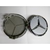 Колпачки на диски Mercedes (75/70) Серый карбон