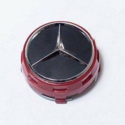 Колпачки на диски Mercedes AMG (75/70) Красные A 000 400 09 00