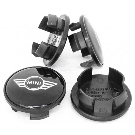 Колпачки на диски Mini-cooper (54/44) Черные 3613-1171 069