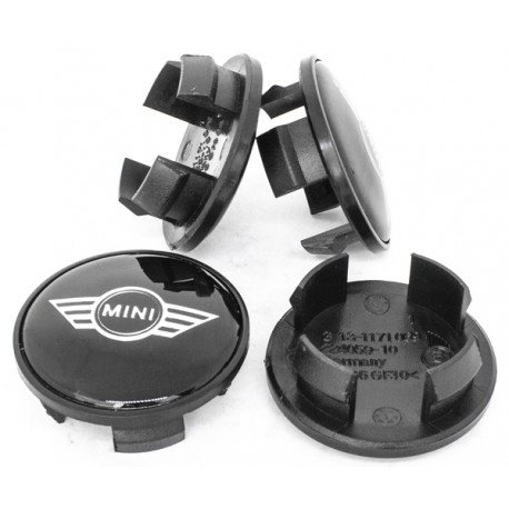 Колпачки на диски Mini-cooper (54/44) Черные 3613-1171 069