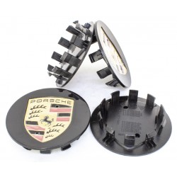 Колпачки на диски Porsche (76/59) Черные 7PP601150A