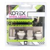 Korex | Гайки секретні М12x1.5x33 Конус збільшений Рухоме кільце Ключ 19-21 (Ford) під оригінальні диски