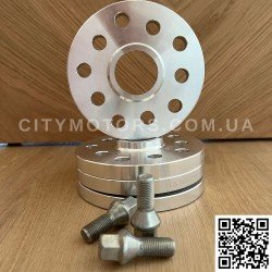 Колісна проставка 12мм PCD 5x100/112 DIA 57.1 для Audi, Skoda, Seat, Volkswagen (Лита) на передню вісь