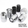 Korex | Гайки секретные М12x1.5x33 Конус Вращающееся кольцо Ключ 19-21 (Hyundai, Fiat, Ford, Kia, Mazda, Mitsubishi, Toyota)