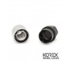 Korex | Гайки секретные М12x1.5x33 Конус Вращающееся кольцо Ключ 19-21 (Hyundai, Fiat, Ford, Kia, Mazda, Mitsubishi, Toyota)