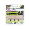 Korex | Гайки секретні М12x1.5x22 Конус Рухоме кільце Ключ 19-21 (Hyundai, Fiat, Ford, Kia, Mazda, Toyota) під залізні диски