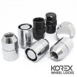 Korex | Гайки секретные М12x1.5x33 Конус Вращающееся кольцо Ключ 19-21 (Hyundai, Fiat, Ford, Kia, Mazda, Mitsubishi, Toyota)