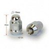 Гайка колесная M1/2"-20 Конус Хром Ключ 19 (Jeep, Jaguar, Chevrolet, Dodge, Volvo) дюймовая резьба