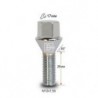 БОЛТ M12X1,5X28 ХРОМ КОНУС КЛЮЧ 17 ММ