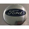 Наклейки Ford D56 мм алюминий (Синий логотип на серебристом фоне)